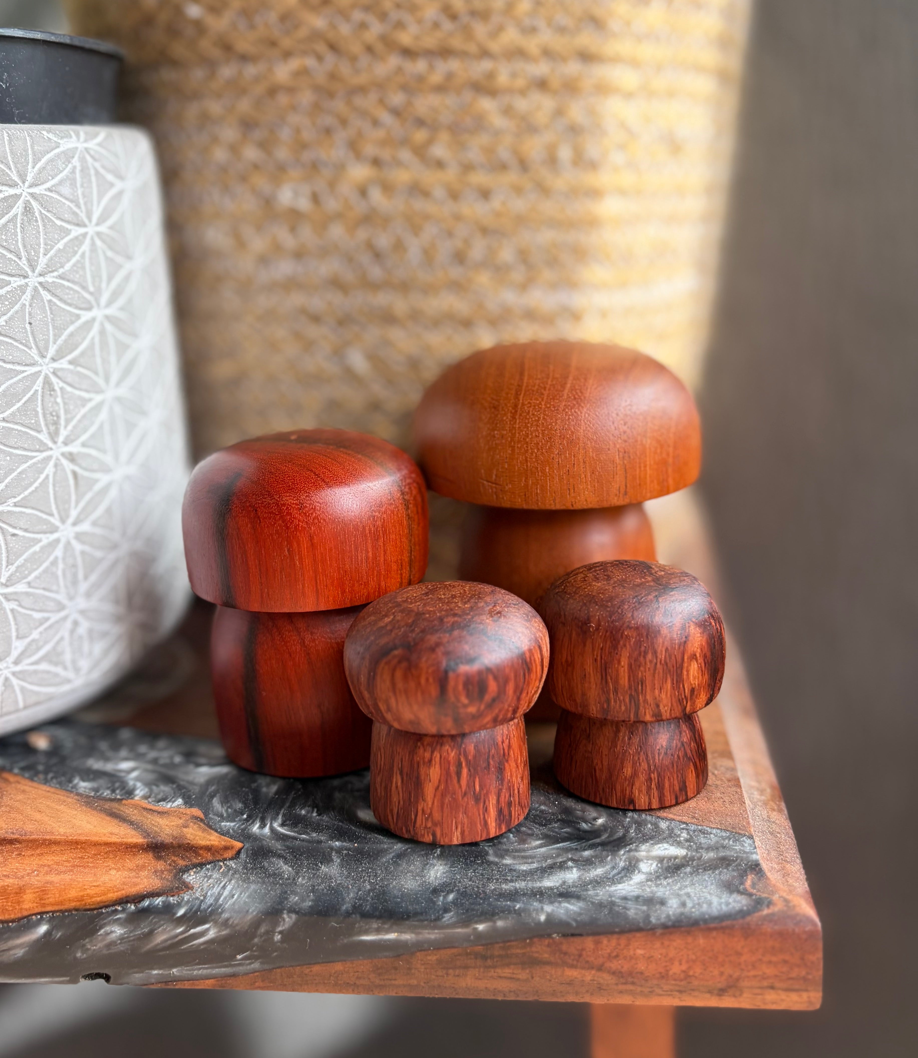 Exotic Wood Mushrooms