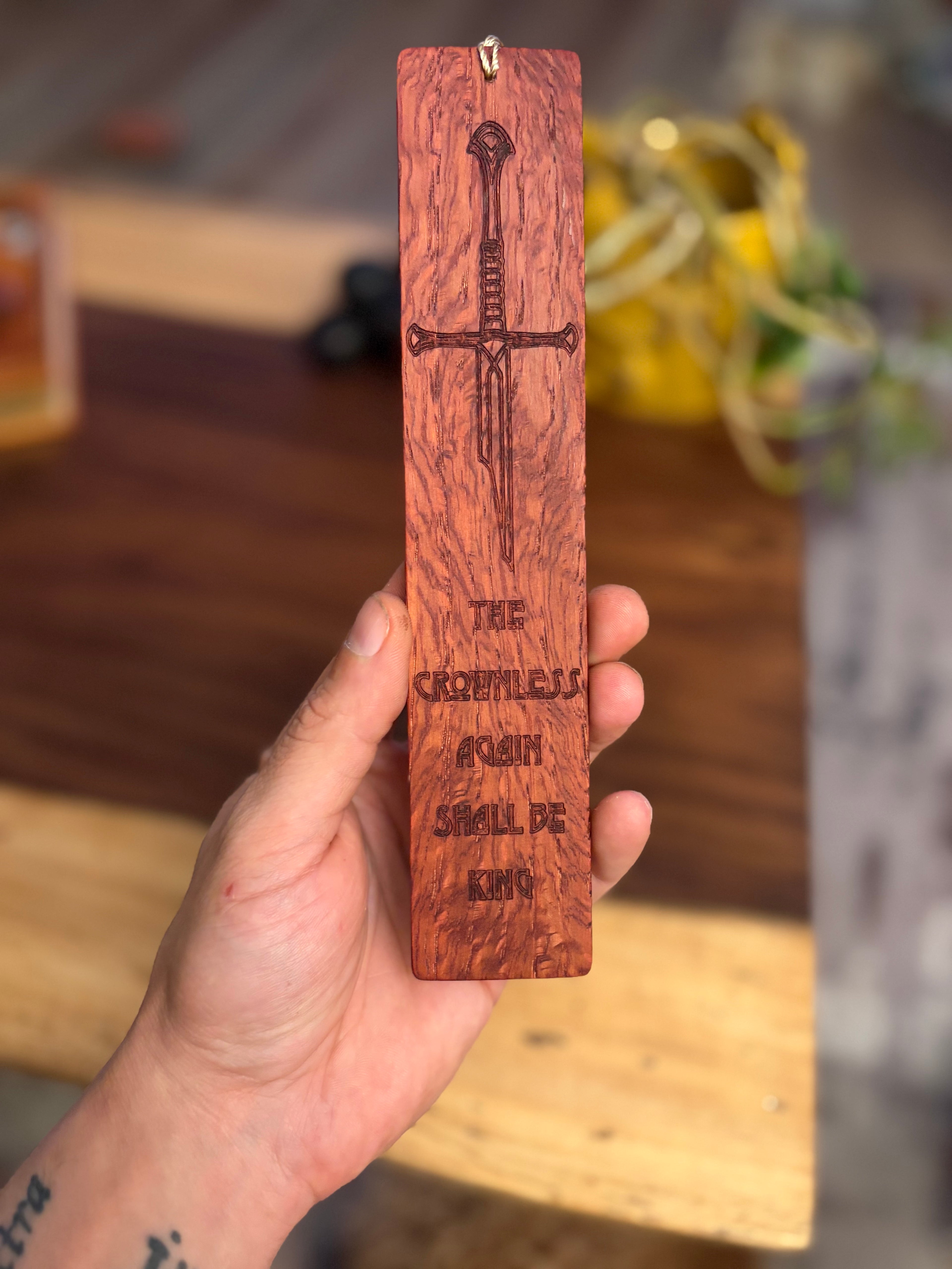 Lord of the Rings Inspired Bookmark