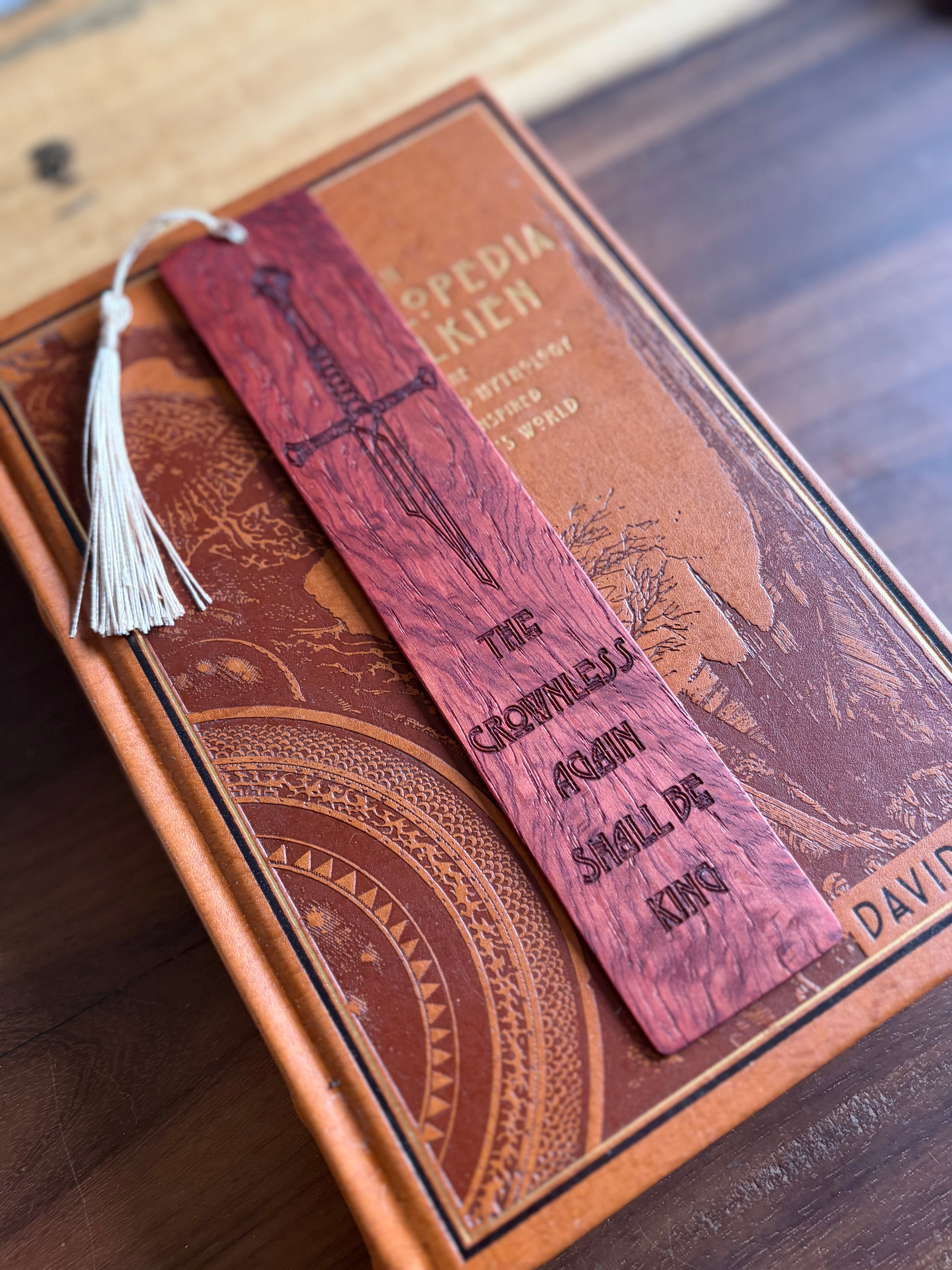 Lord of the Rings Inspired Bookmark