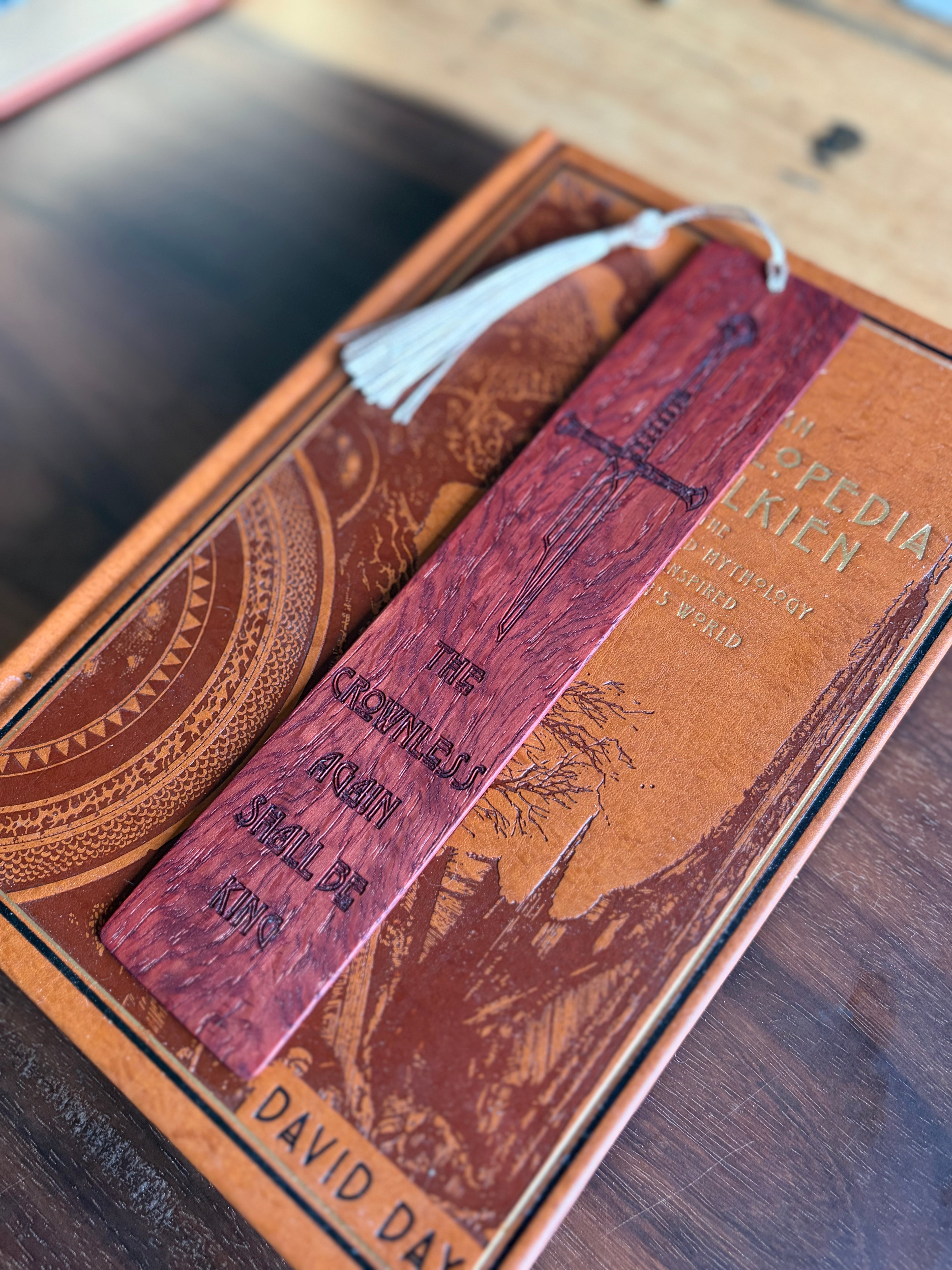 Lord of the Rings Inspired Bookmark