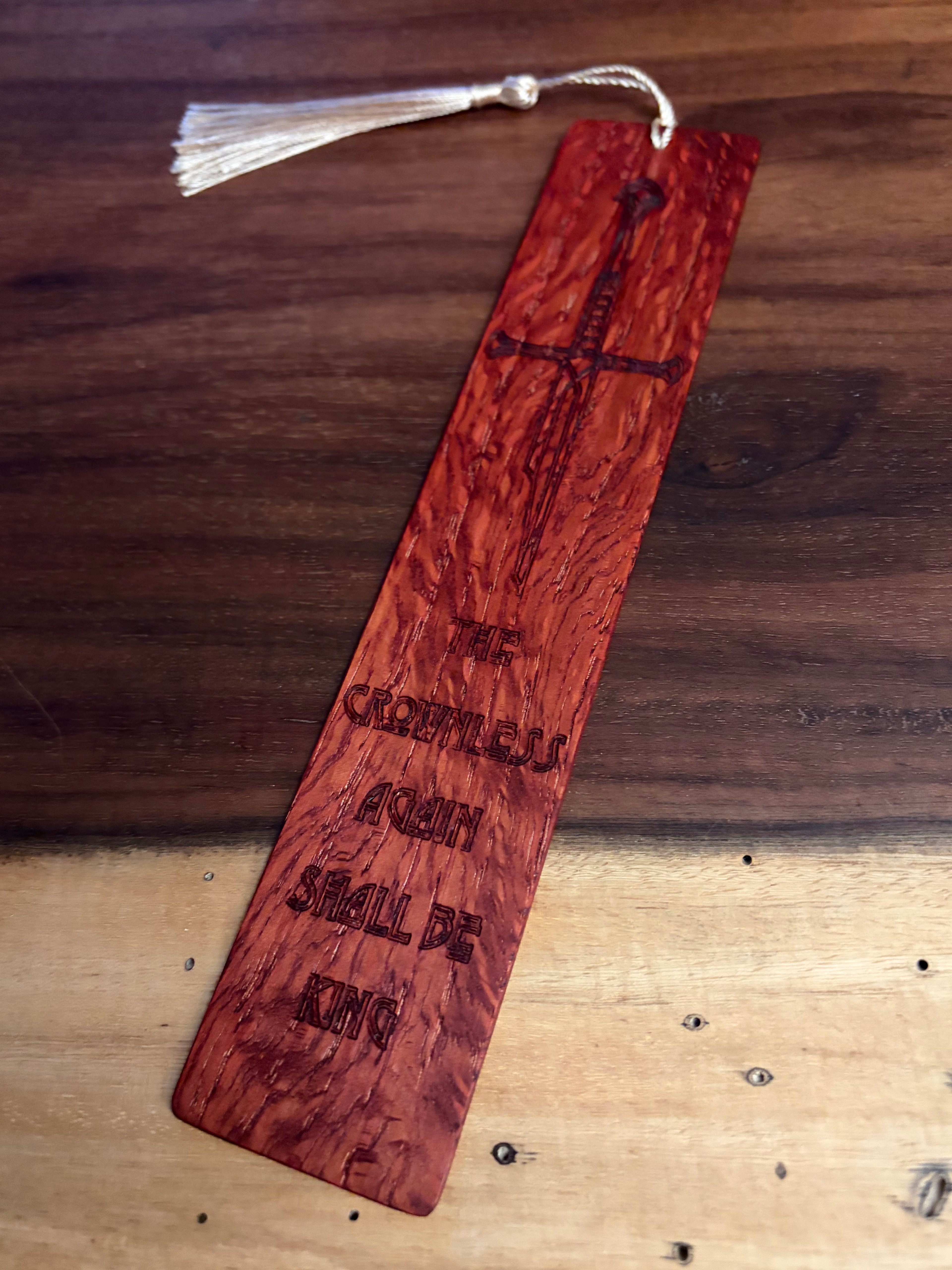 Lord of the Rings Inspired Bookmark