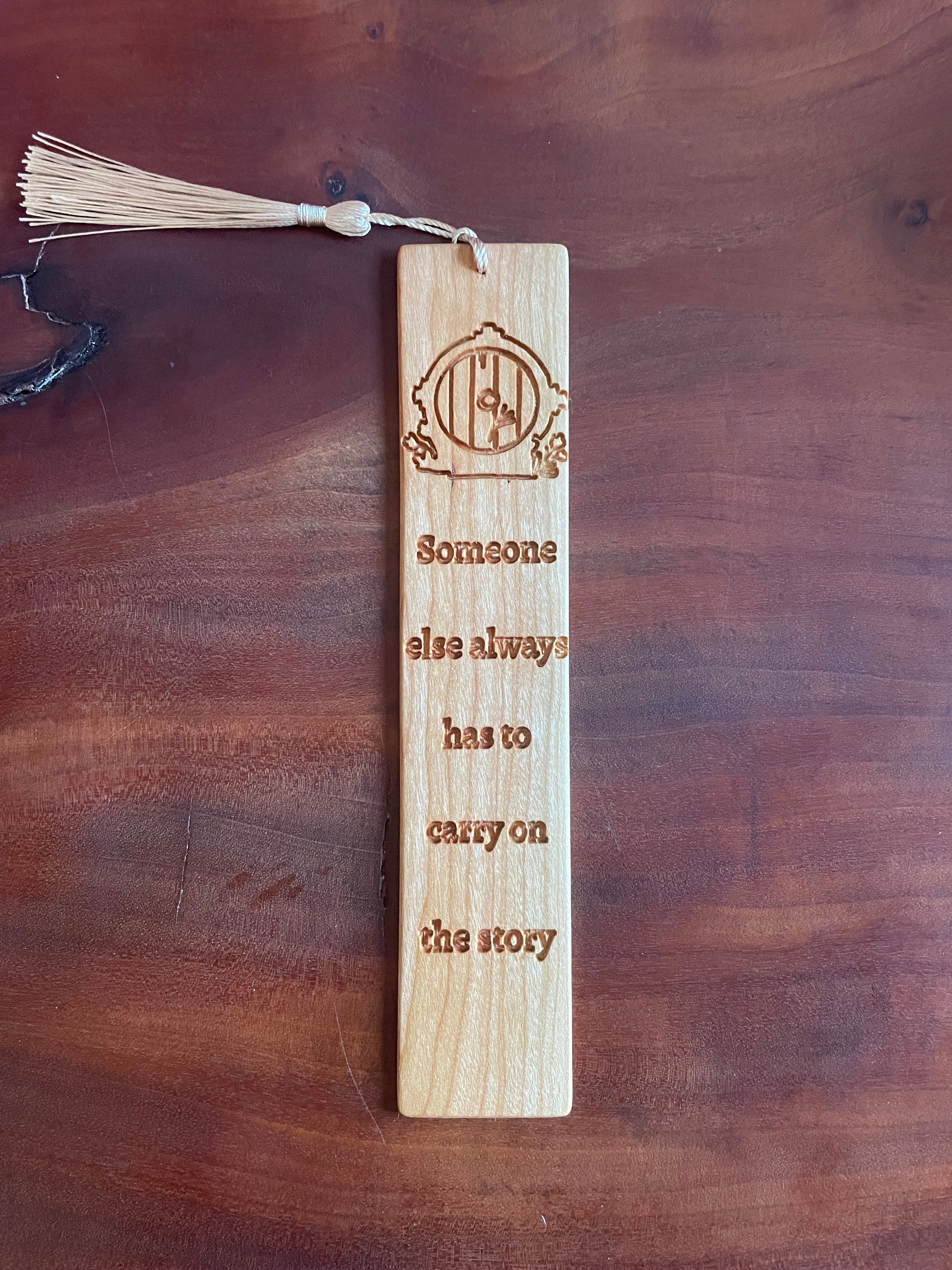 The Lord of the Rings Inspired Wooden Bookmark Collection