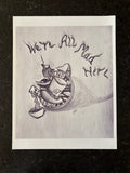 Alice In Wonderland Sketch Art Print