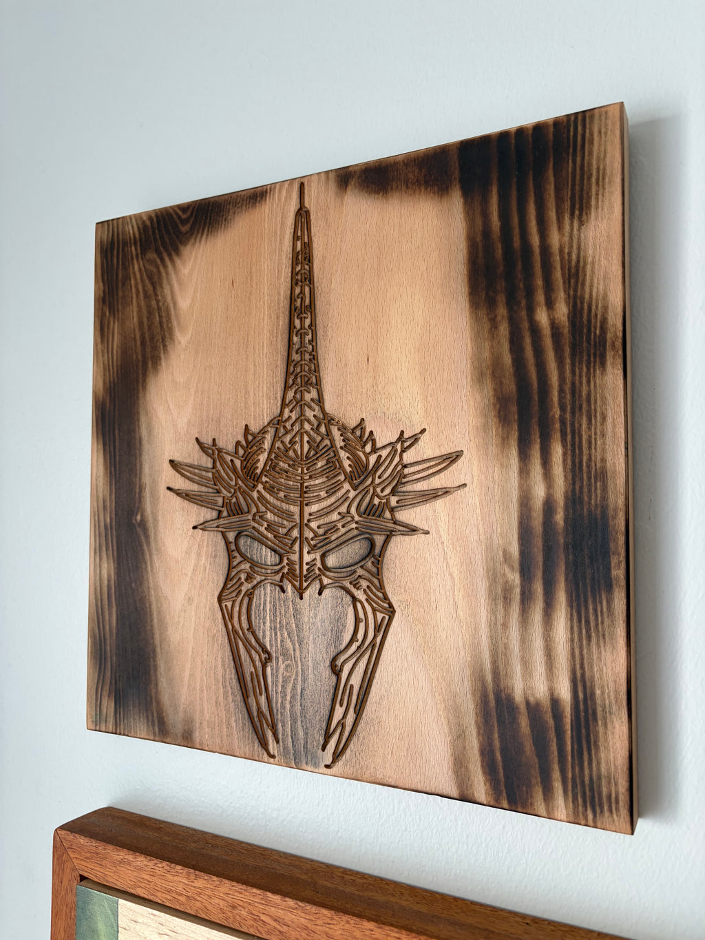 Witch-King Engraving |Handmade Fantasy Art | Lord of the Rings Inspired Art