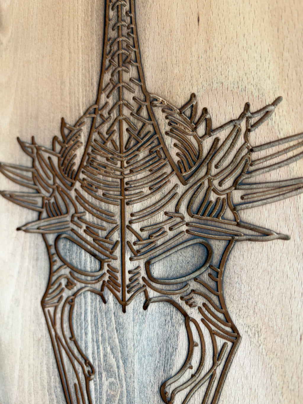 Witch-King Engraving |Handmade Fantasy Art | Lord of the Rings Inspired Art
