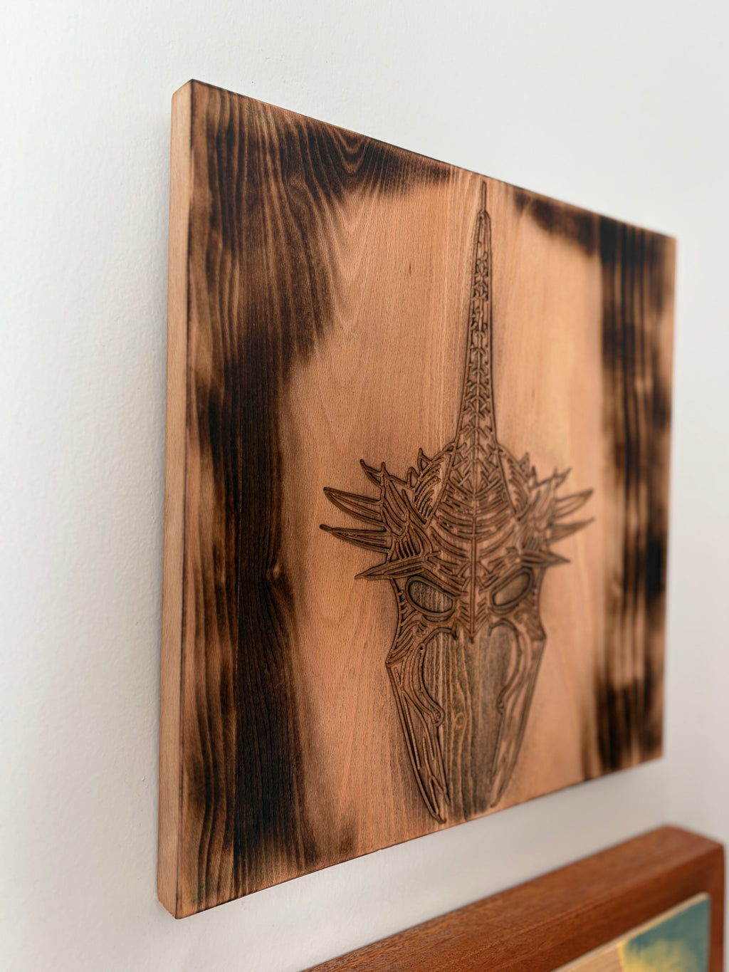 Witch-King Engraving |Handmade Fantasy Art | Lord of the Rings Inspired Art