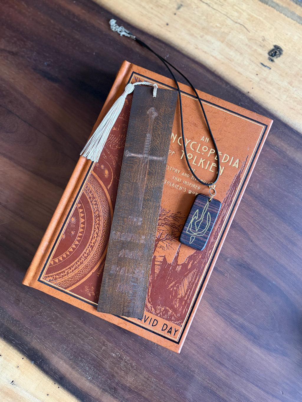 Lord of the Rings “Sauron’s Eye” Rune with Bookmark