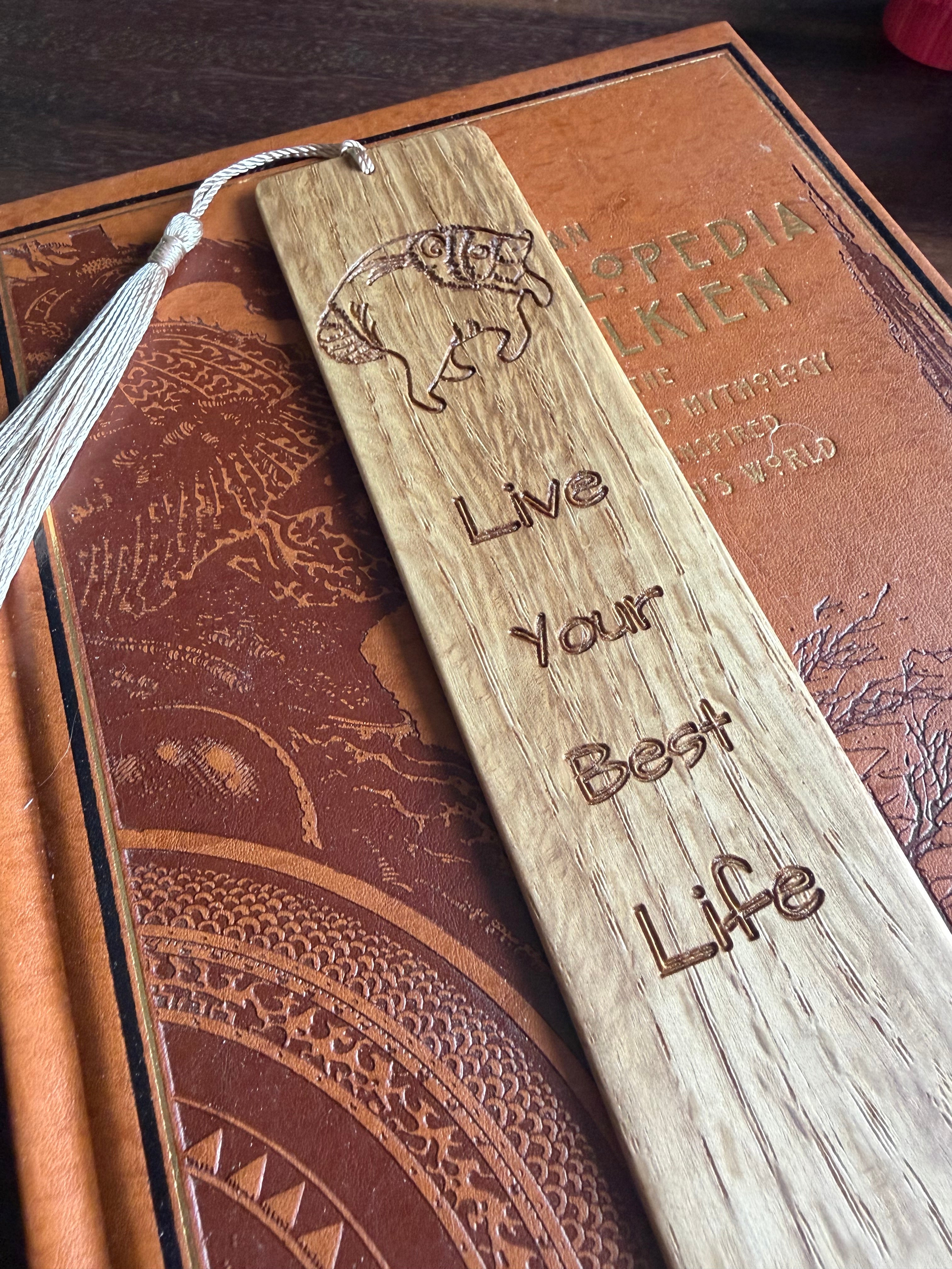 Jimothy the Raccoon Bookmark | Wooden Bookmark